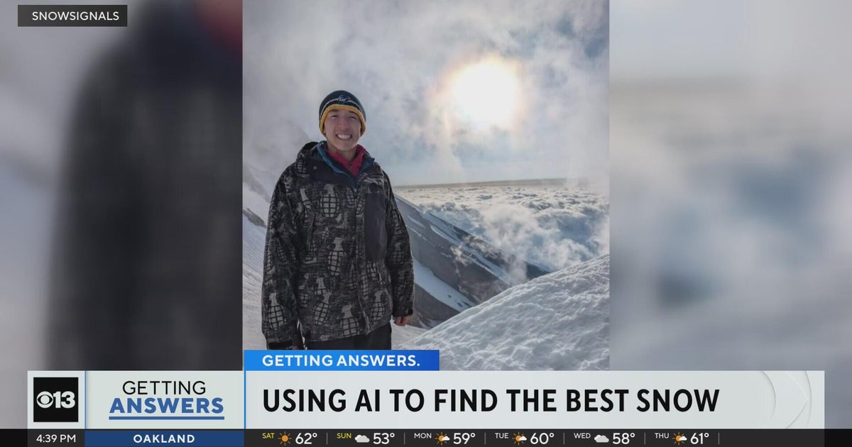 This new app uses AI to help skiers find the best snow