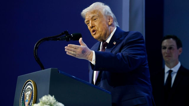 U.S. President Trump Attends World Economic Forum In Davos 