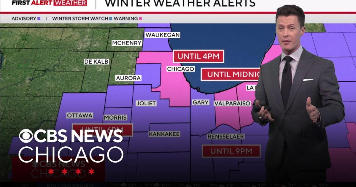 Winter storm warning in effect for Cook County, parts of Northwest ...