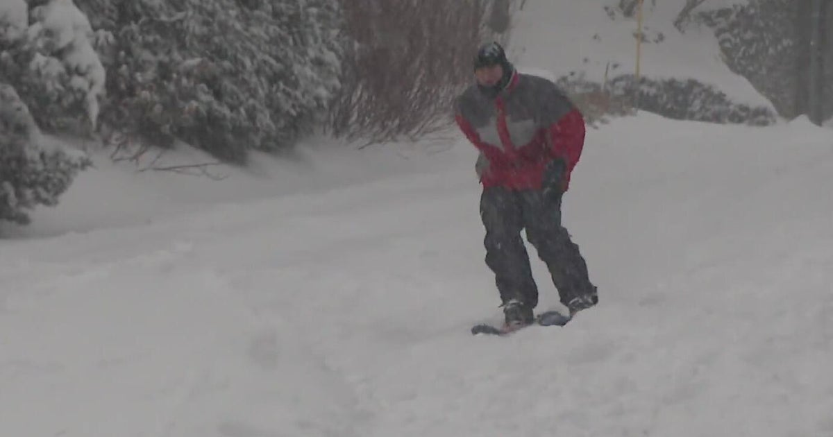 Pittsburghers enjoy the heavy snowfall blanketing western Pennsylvania