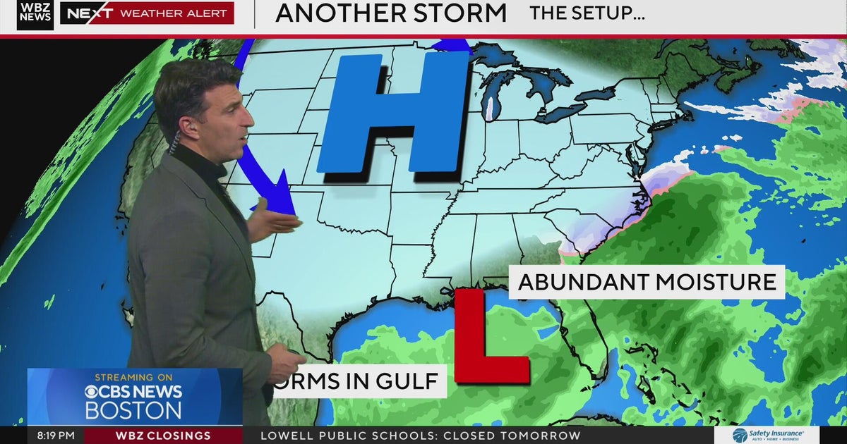 Monday night forecast as New England watches the potential for another storm