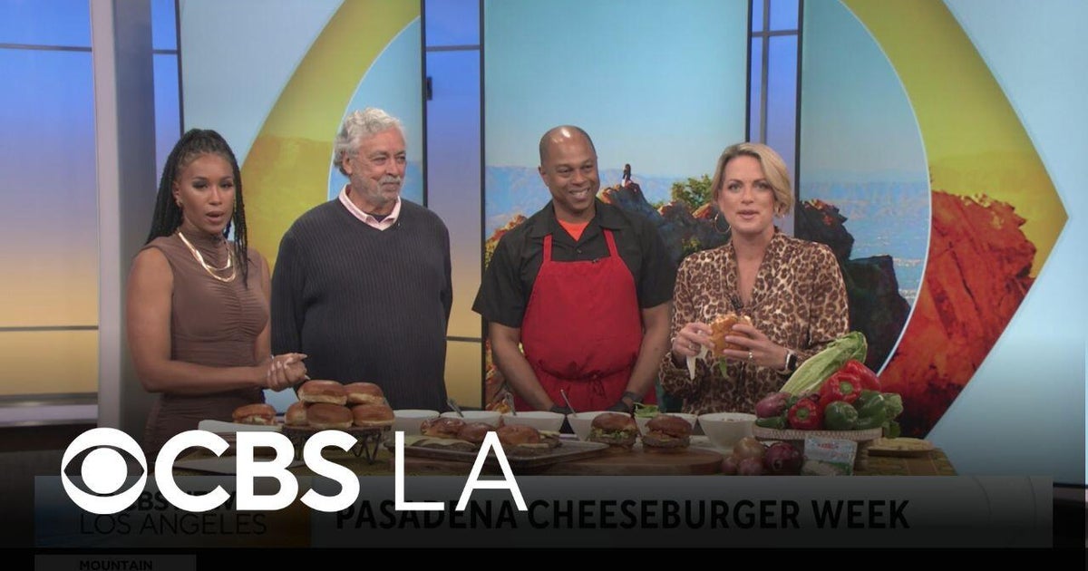 A look at Pasadena’s Cheeseburger Week - CBS Los Angeles