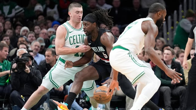 Trail Blazers Celtics Basketball 