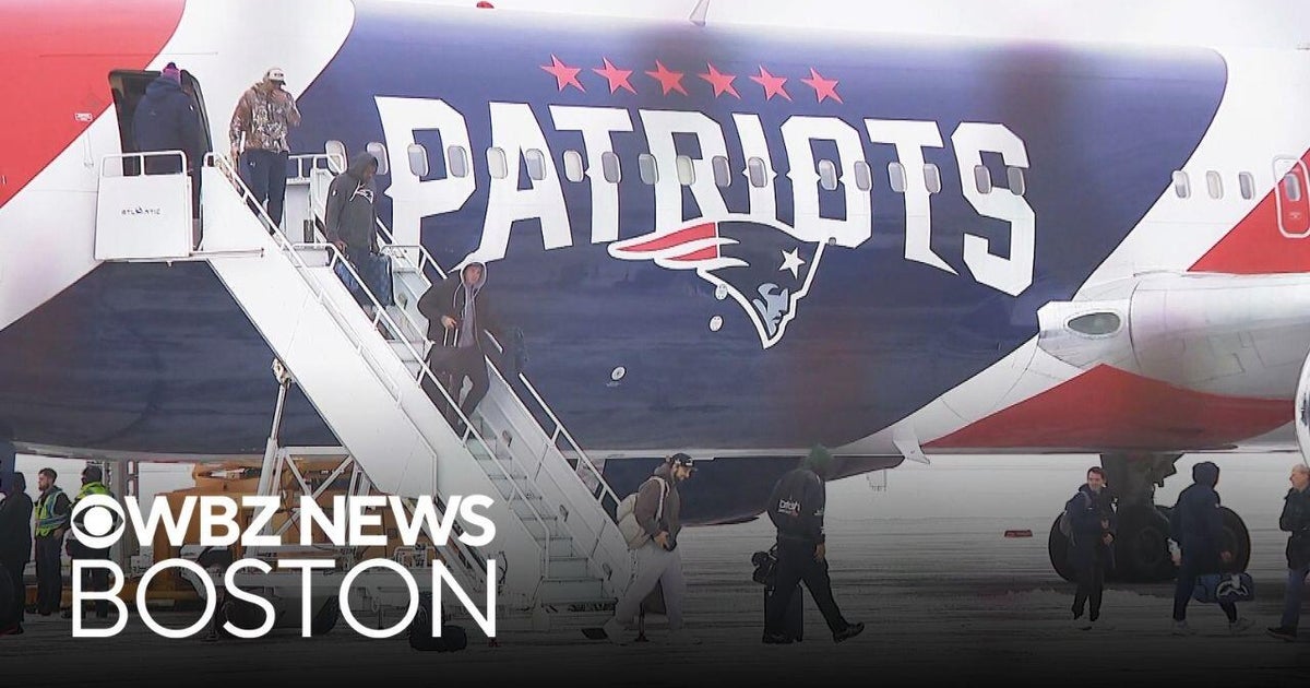Patriots return to New England as AFC champions