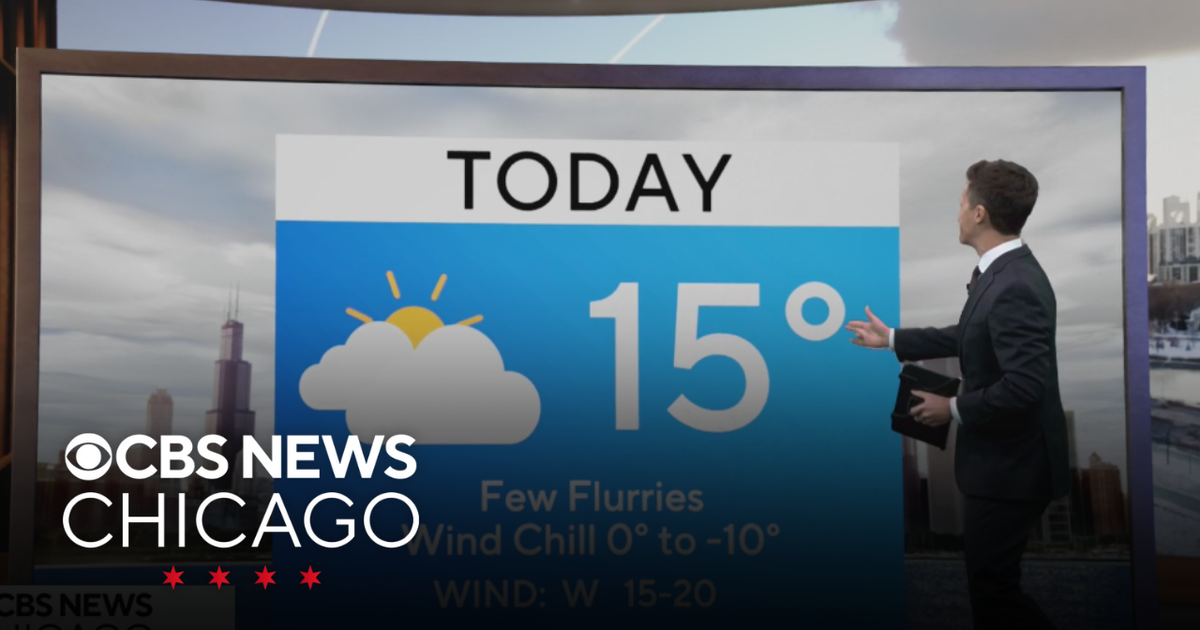 Bitter cold lingers on Tuesday in Chicago