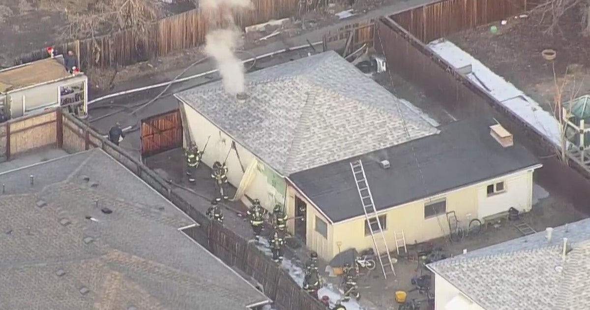 Denver firefighters rush to burning garage near Barnum Recreation ...