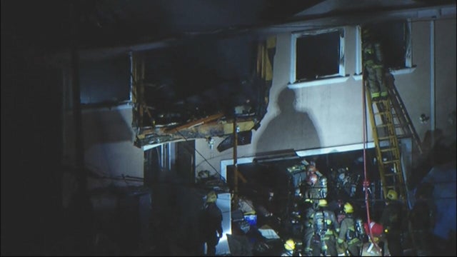 Police lights crime scene 