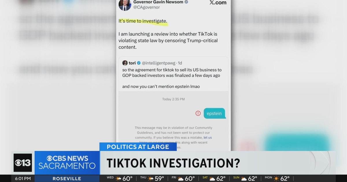 California governor calls for investigation into alleged TikTok censoring