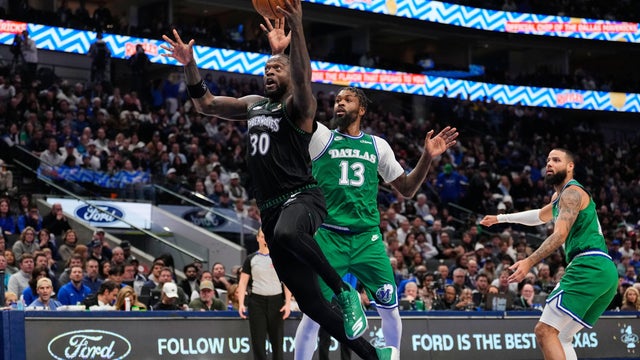 Timberwolves Mavericks Basketball 