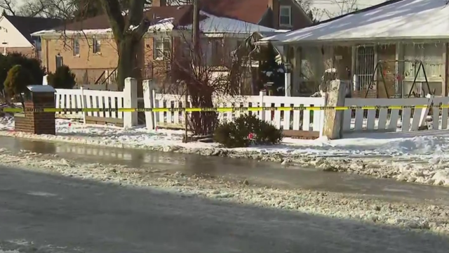 Police lights crime scene 