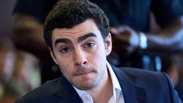 Luigi Mangione appears in Manhattan Supreme Court for a suppression hearing in New York City, Dec. 18, 2025. 