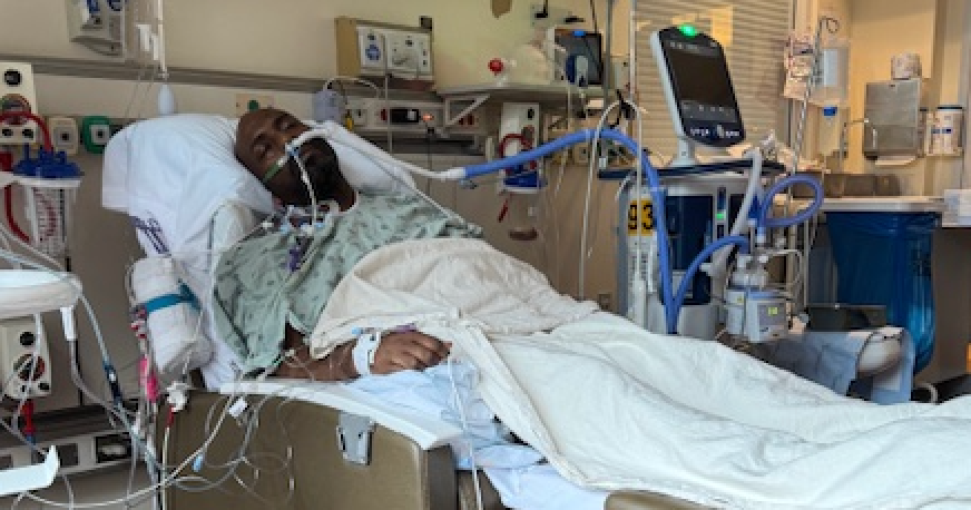 Един полицай помислил, че има мускулна крампа. В крайна сметка той се бори за живота си.