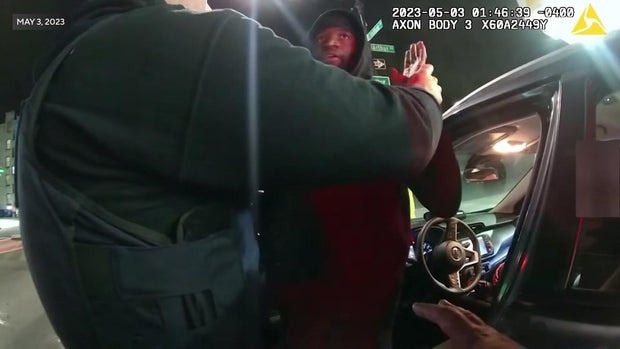 Justin Cohen frisked by police