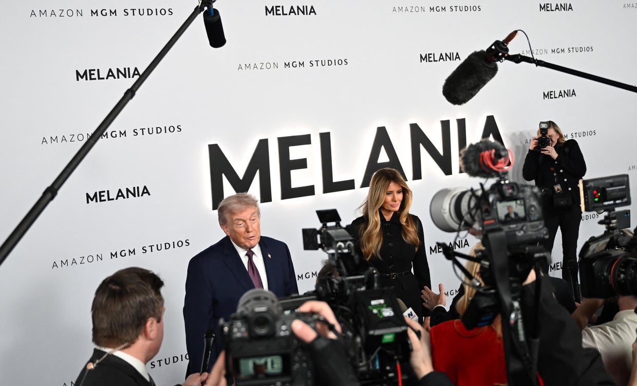 President Trump dominates red carpet chatter at 