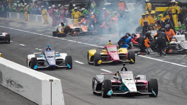 Trump Indy Car Auto Racing 