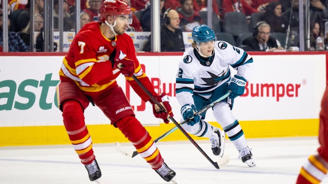 San Jose Sharks v Calgary Flames 