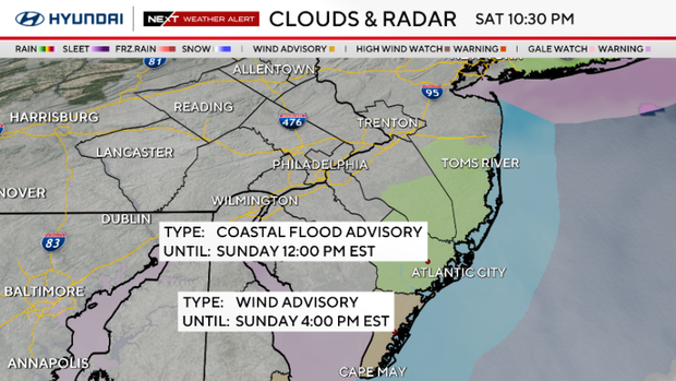 Coastal system brings flood risk 