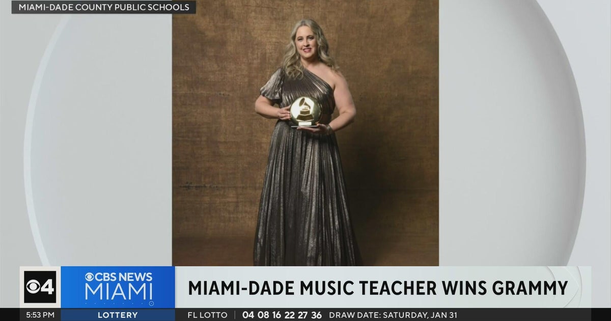 Miami-Dade band director jennifer Jimenez wins Grammy’s Music Educator Award