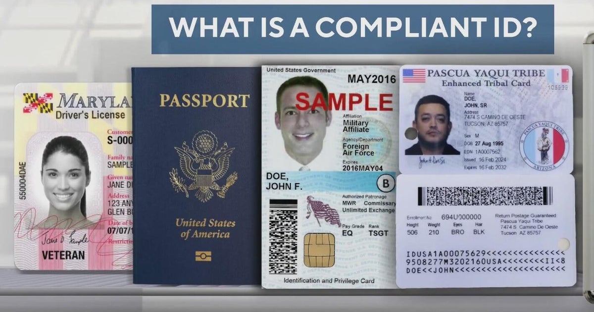 What is a compliant ID? TSA fines travelers without Real IDs - CBS Texas
