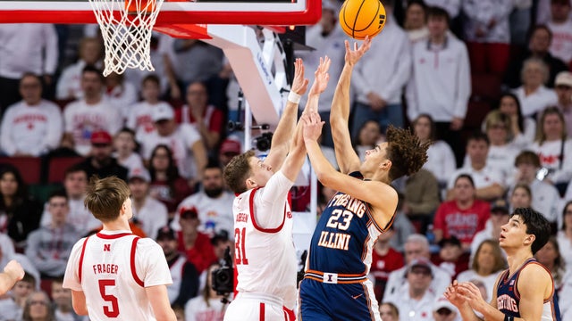 Illinois Nebraska Basketball 