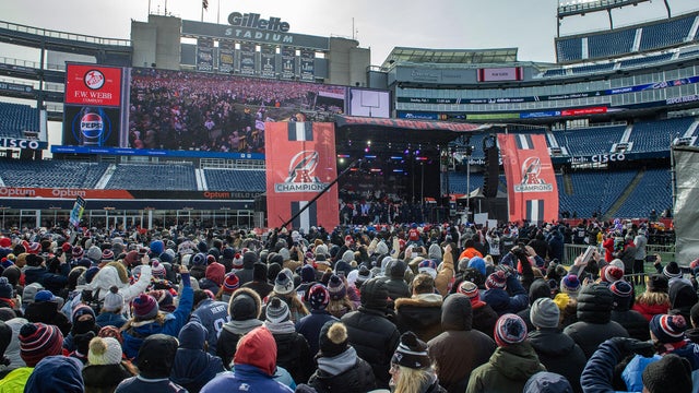 Send-off rally of Patriots 