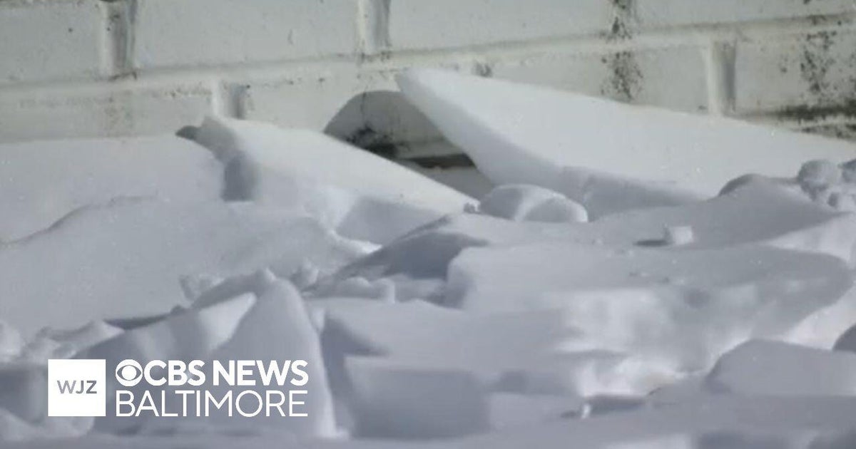 Baltimore residents concerned with many unplowed roads