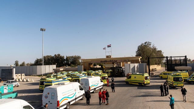 Trial Opening Of The Rafah Crossing Between Egypt and Gaza 
