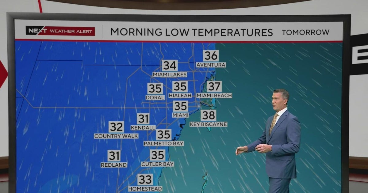 Record cold hits South Florida: Wind chills drop into 20s, freeze warnings issued