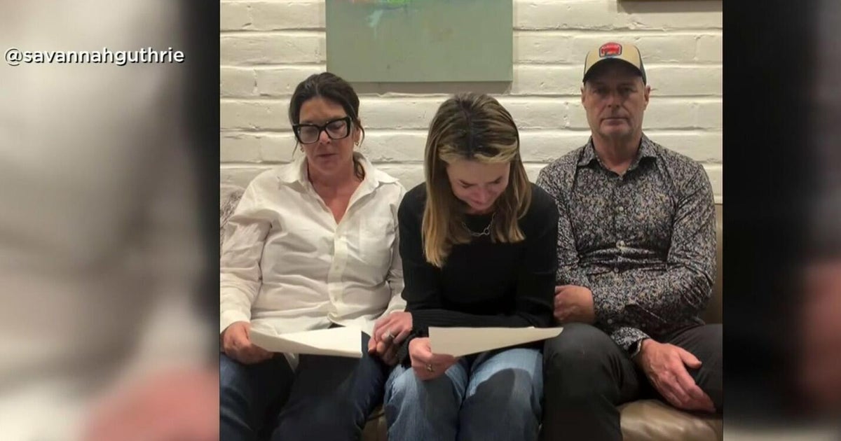 Family of Nancy Guthrie makes emotional plea for her safe return