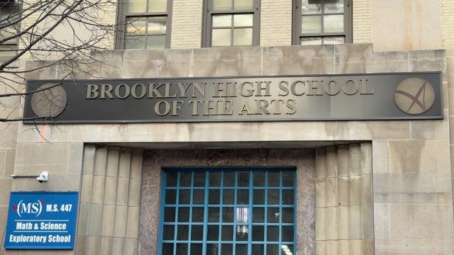 Exterior of Brooklyn M.S. 447 