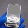 Silver precious metal 250 GM bar of pure silver, The price of silver is driven by speculation, supply and demand 