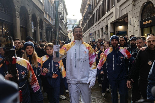 Olympic Torch Relay Arrives In Milan - Milano Cortina 2026 Winter Olympics