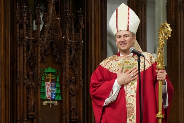 Installation Mass Held For Incoming Archbishop For New York Ronald A. Hicks