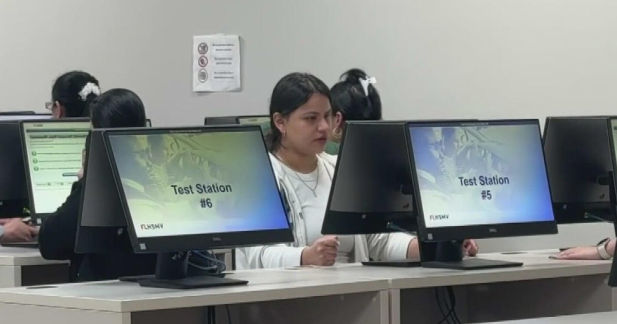 English-only driver's license exams begin in Florida