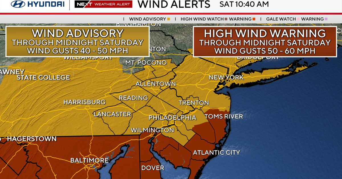 High winds knock out power across Philadelphia region