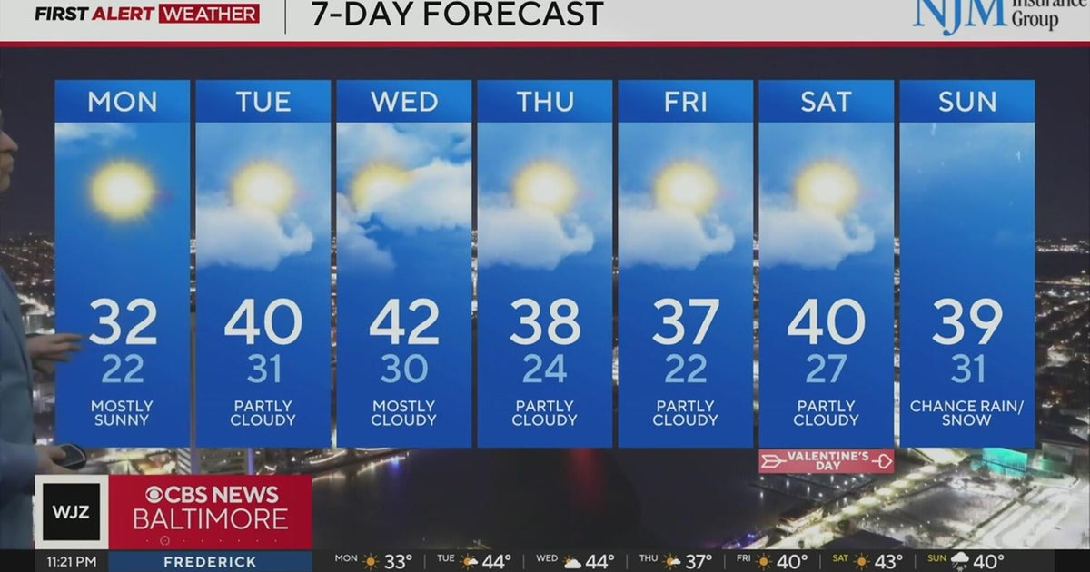 Warmer temperatures are on the way in Maryland this week