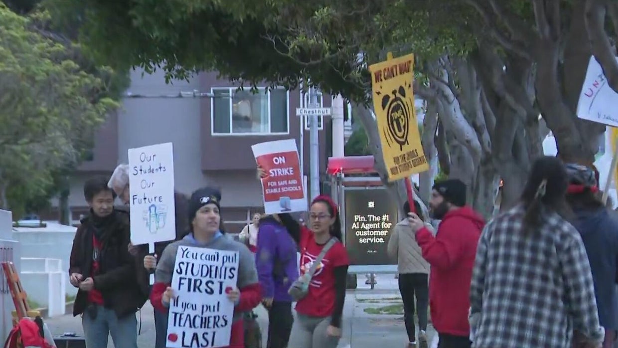 San Francisco Unified School District teachers go on strike for 1st ...
