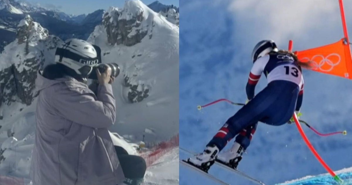 Journalist describes capturing Lindsey Vonn crash during her first Winter Olympics assignment