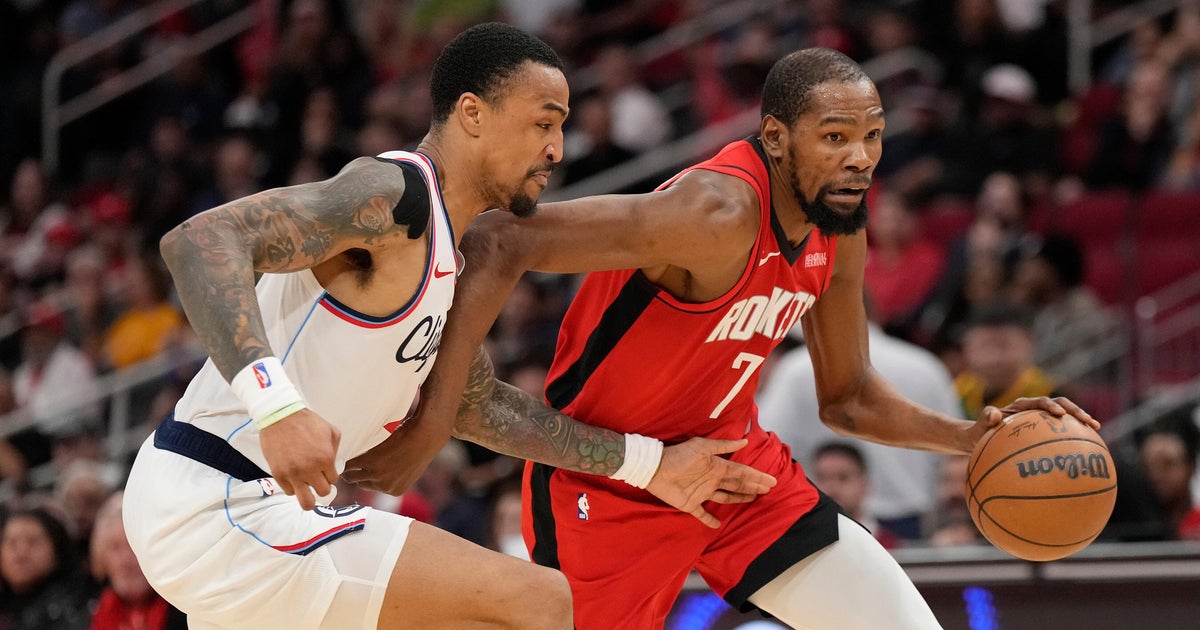 Durant's 26 points lead Rockets over Clippers 102-95 - CBS Los Angeles