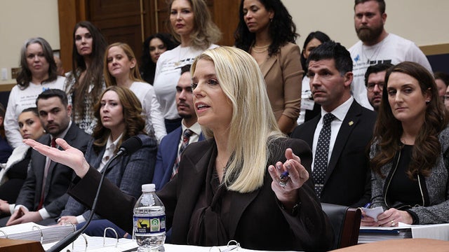 Attorney General Pam Bondi testifies before the House Judiciary Committee in Washington, D.C., on Feb. 11, 2026. 