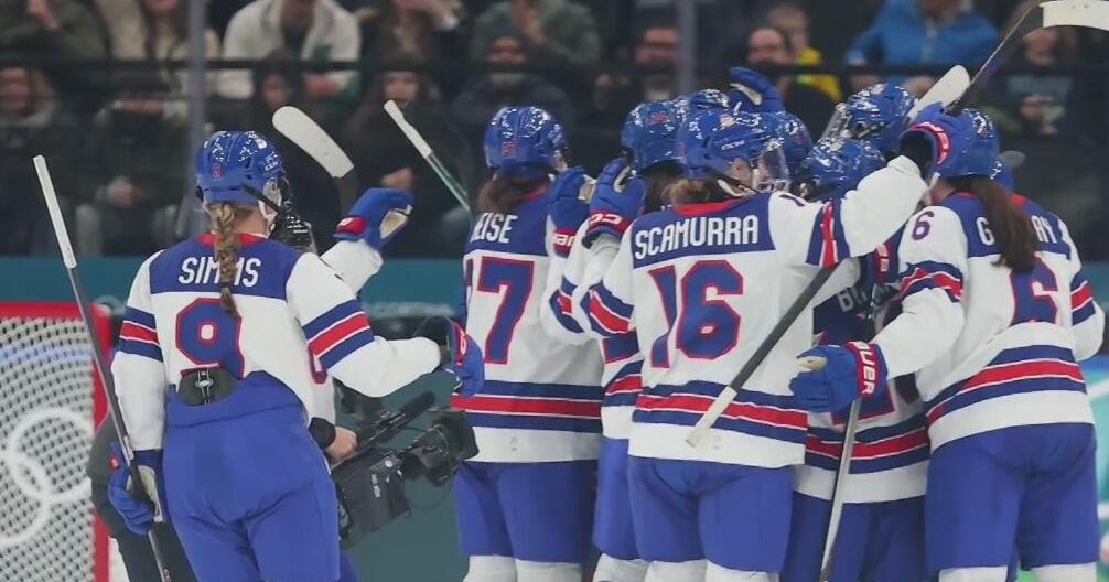 U.S. women's hockey team off to a hot start at the Milan Olympics