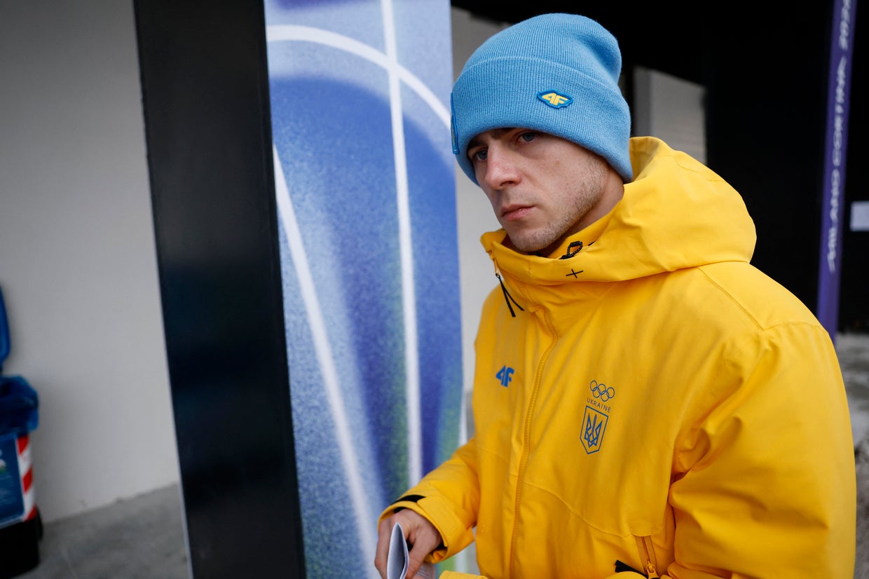 Ukrainian Olympian banned from Winter Games over helmet showing ...