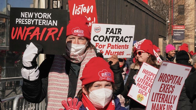 NYC Nursing Strike 