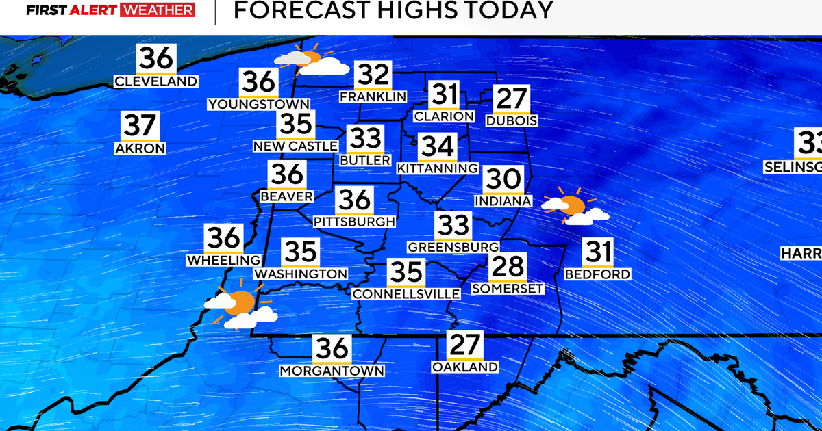 Temperatures begin to warm up as the weekend approaches in Pittsburgh ...