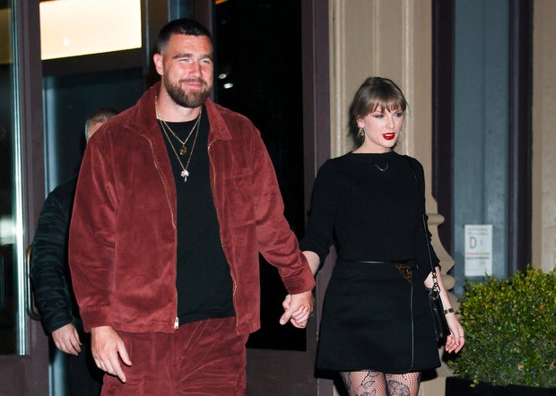 Taylor Swift e Travis Kelce 