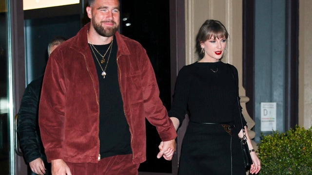 Taylor Swift and Travis Kelce 