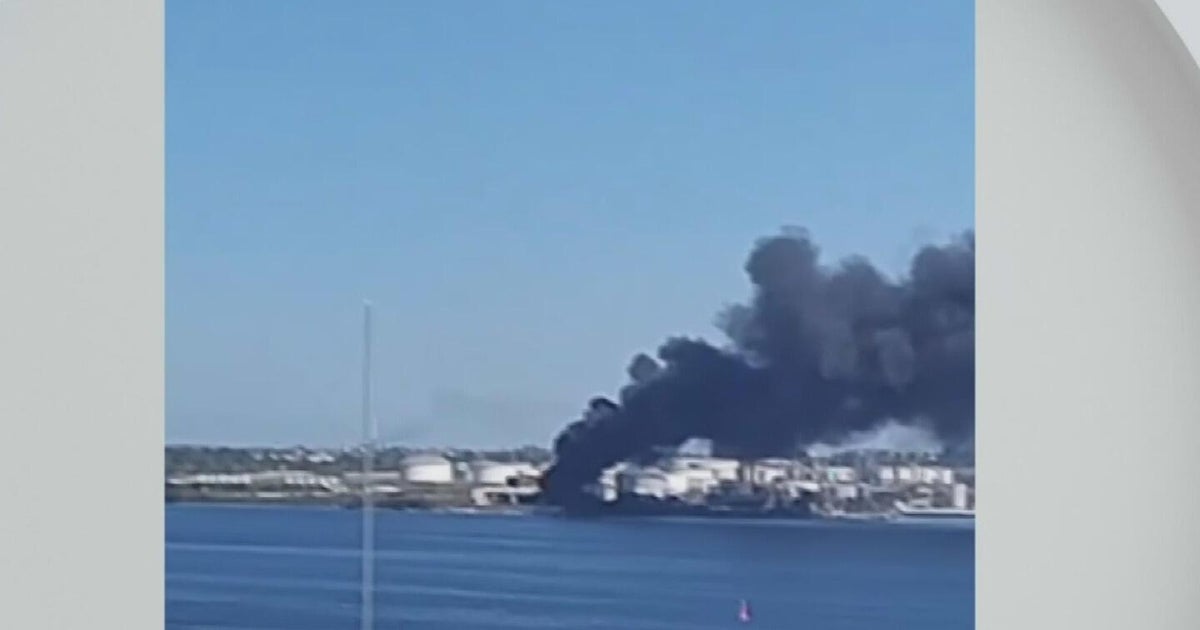 Fire reported at an oil refinery in Havana, Cuba