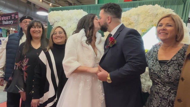 Samantha Feliciano and Juan Rosado get married at Reading Terminal Market 