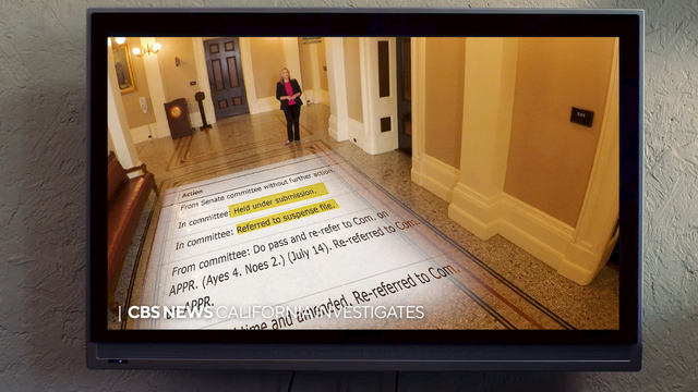 California State Capitol partially obstructed by a tree 