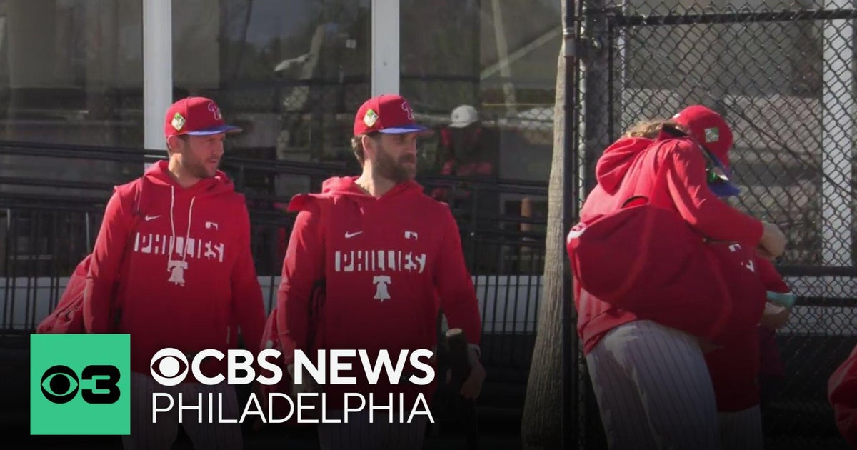 Philadelphia Phillies hold first full squad workout of spring training in Clearwater